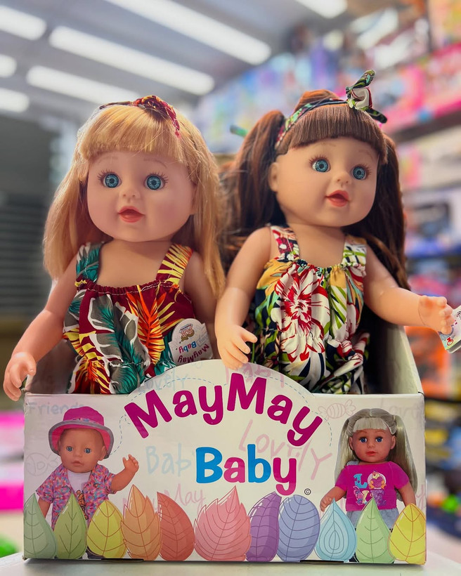عروسک 45سانتی برند may may