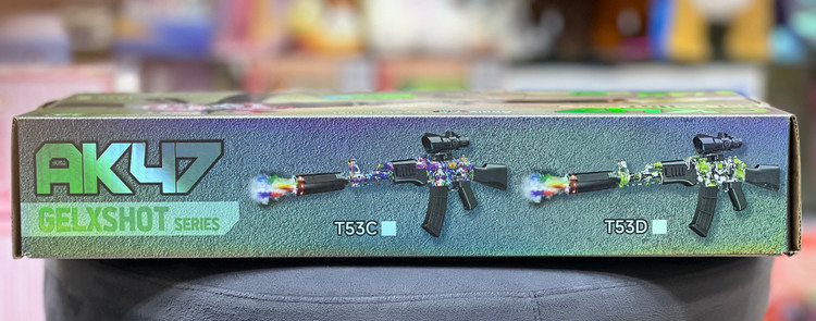 تفنگ تیر ژلهای AK47 شارژی بهمراه دوربین و خشاب باطری ۷/۴. کیفیت بالا